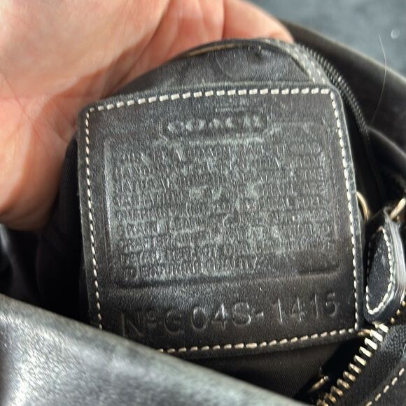 Coach vintage y2k soho slim Go4s-1415 legacy black leather crossbody bag - Picture 6 of 6